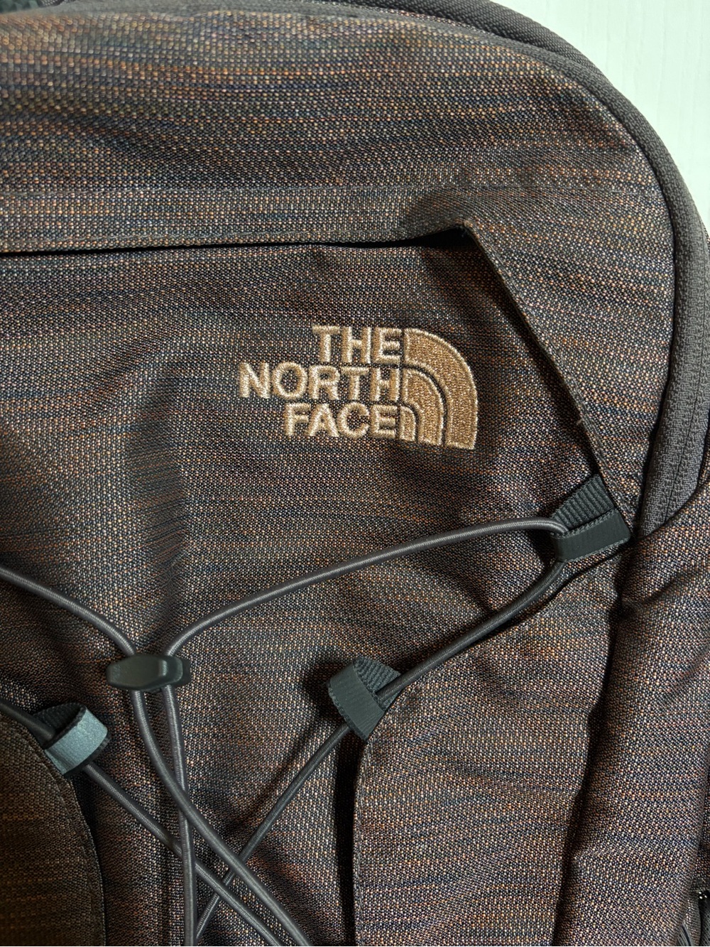 The North Face Borealis Rose Gold and Gray Backpack Rabbit Grey Copper Melange - Picture 2 of 4